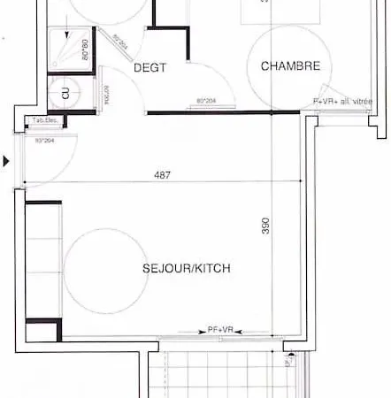 Joli T2 Avec Terrasse Au Calme Appartement *